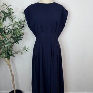 Nordstrom Navy Blue Dress sz small